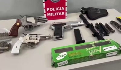 Adolescente é apreendido após entrar em escola com armas dentro da mochila, na Paraíba