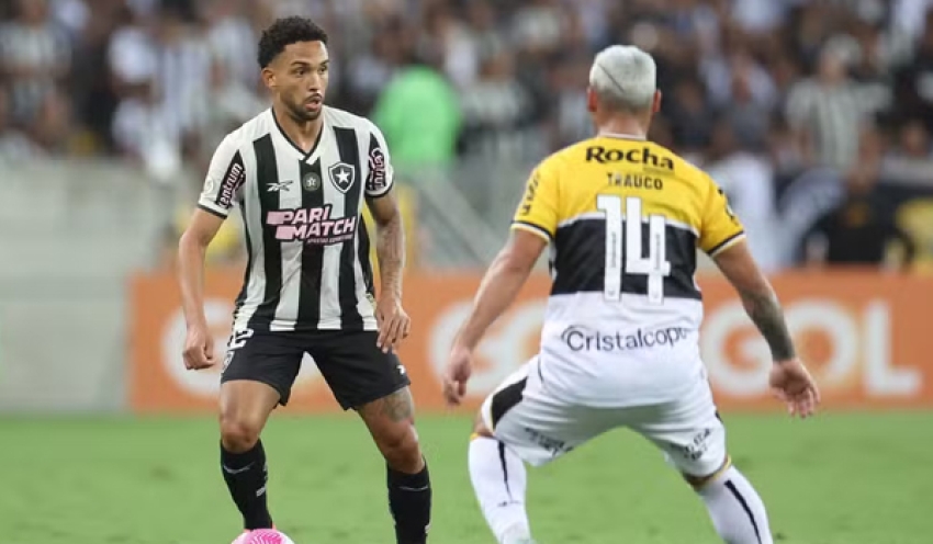 Com gols e emoção no fim, Botafogo e Criciúma empatam no Maracanã