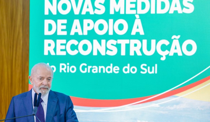 Lula assina MP com R$ 5 bi de crédito extra para RS enfrentar mudanças climáticas