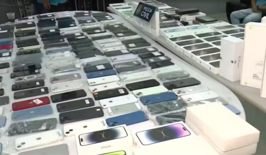 Mais de 300 celulares roubados são recuperados pela polícia, em Campina Grande