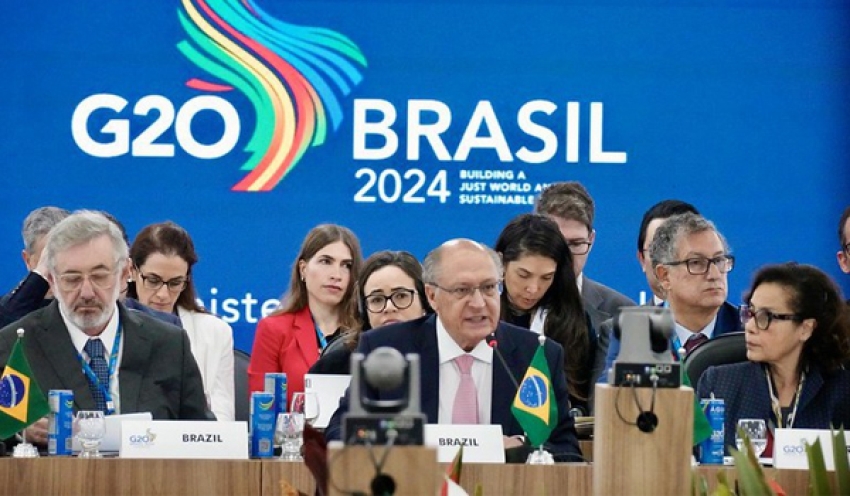 G20: Alckmin defende comércio mundial justo, inclusivo e sustentável