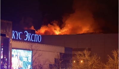 Homens armados matam ao menos 18 pessoas em casa de shows em Moscou; após explosões, local pegou fogo