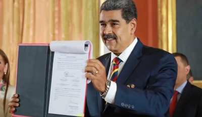 Essequibo: Maduro promulga lei que cria província da Venezuela em território da Guiana