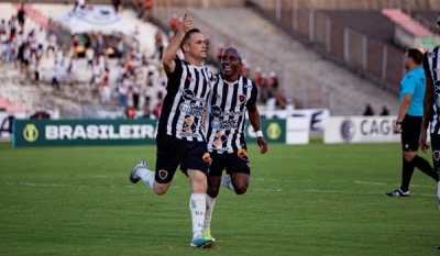 Botafogo-PB aumenta sequência e completa 22 rodadas consecutivas no G-8 da Série C do Brasileirão
