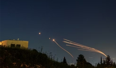 Israel intercepta mísseis lançados a partir do Líbano