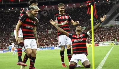 É campeão! Flamengo vence o Nova Iguaçu de novo e conquista o Carioca