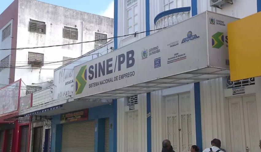 Paraíba tem 1.727 vagas de emprego oferecidas pelos Sines de 12 a 16 de maio