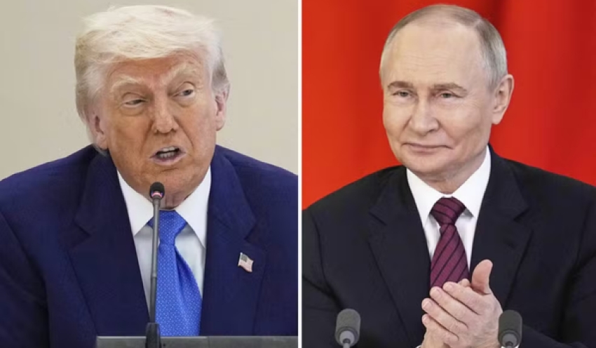 Putin está brincando com fogo, diz Trump