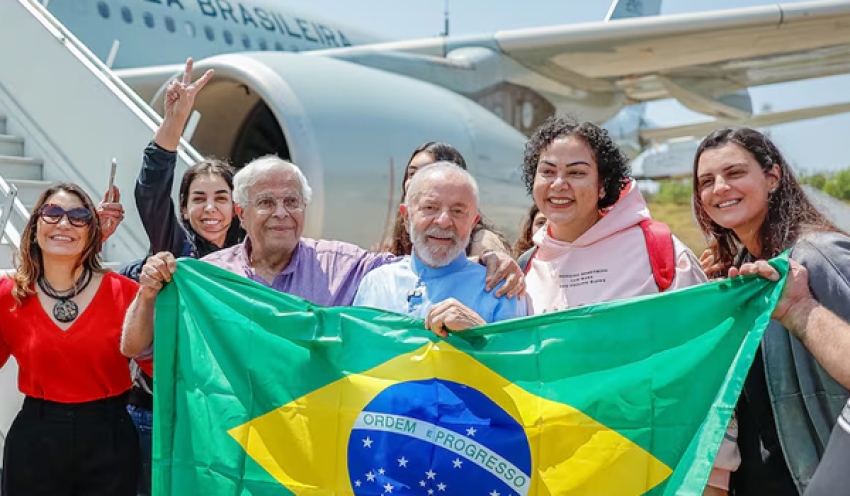 Lula dá boas-vindas a primeiros repatriados do Líbano: ‘Que encontrem no Brasil a felicidade’