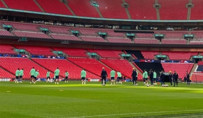 Seleção treina em Wembley e encerra preparação para enfrentar a Inglaterra; veja escalação