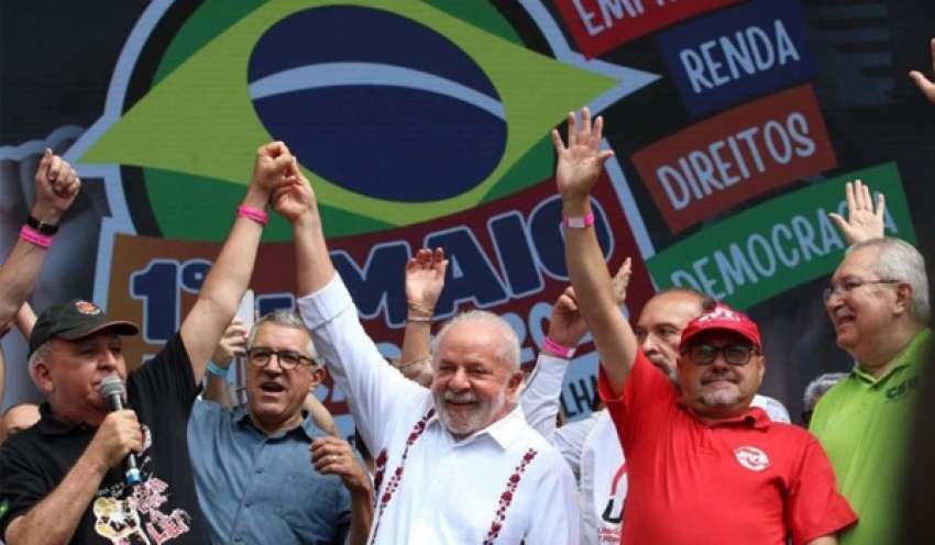 Lula vai celebrar Dia do Trabalho com centrais sindicais em São Paulo