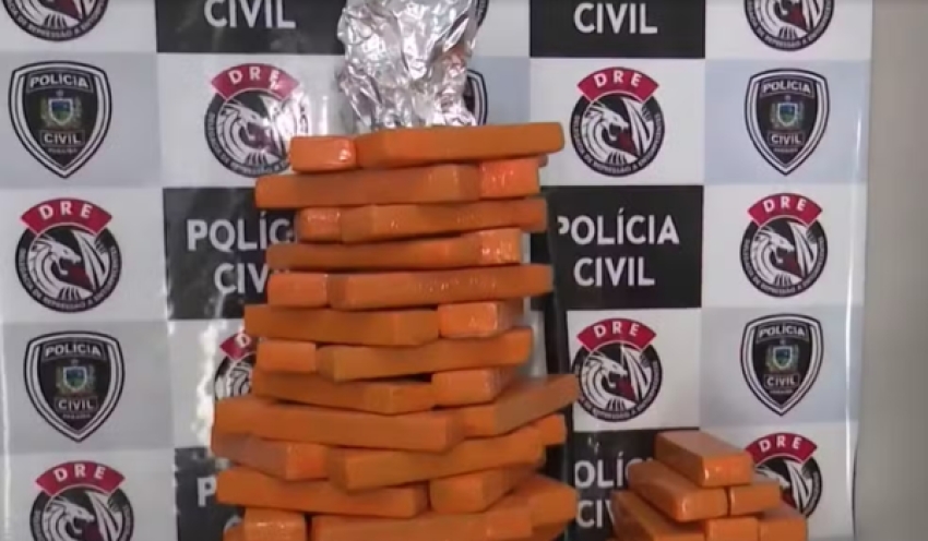 Polícia apreende cerca de 80 kg de droga, em Campina Grande; um homem foi preso
