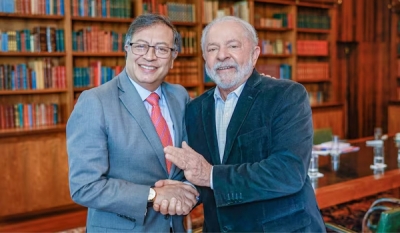 Na Colômbia, Lula se reúne com presidente e empresários e vai a feira do livro nesta quarta