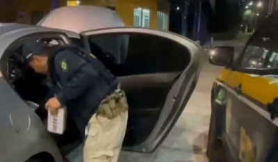 Após furar bloqueio na divisa entre PE e PB, homem é preso com 10 kg de crack na PRF de Mata Redonda