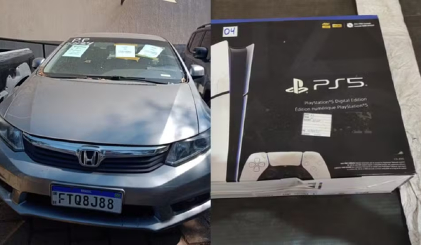 Novo leilão da Receita tem PS5 por R$ 577 e Honda Civic por R$ 3,2 mil; veja como participar