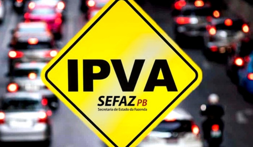 SEFAZ-PB libera emissão do boleto de IPVA 2025 dos veículos de placa com final 2