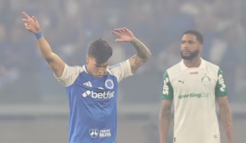 Kaio Jorge marca dois em quatro minutos, Cruzeiro vence Palmeiras e assume a vice-liderança