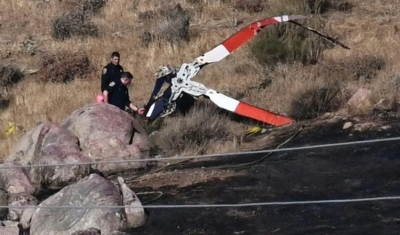 Dois helicópteros de combate a incêndios se chocam, e três morrem nos EUA