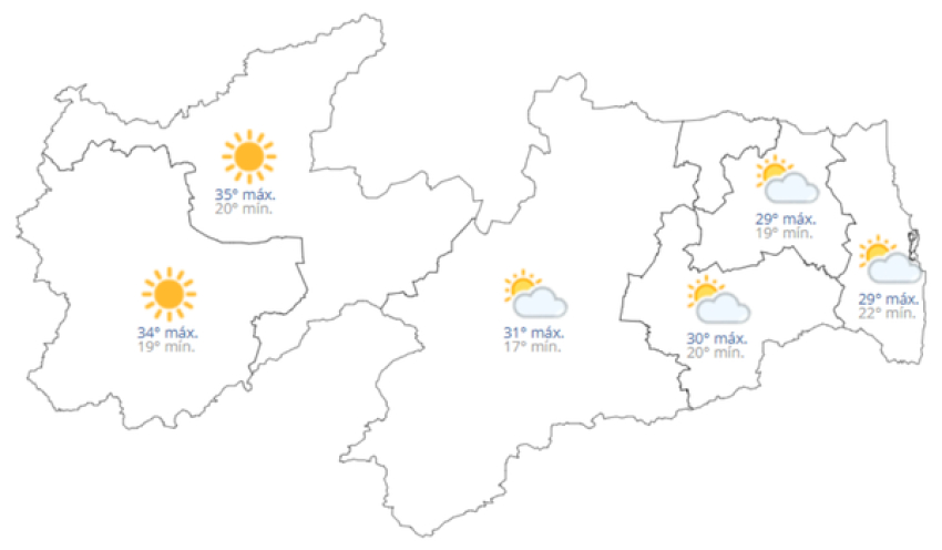 Previsão do tempo hoje, 18 de Agosto de 2026