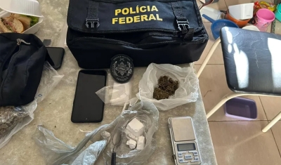 Operação da PF cumpre mandados de prisão contra suspeitos de tráfico de drogas, na Paraíba