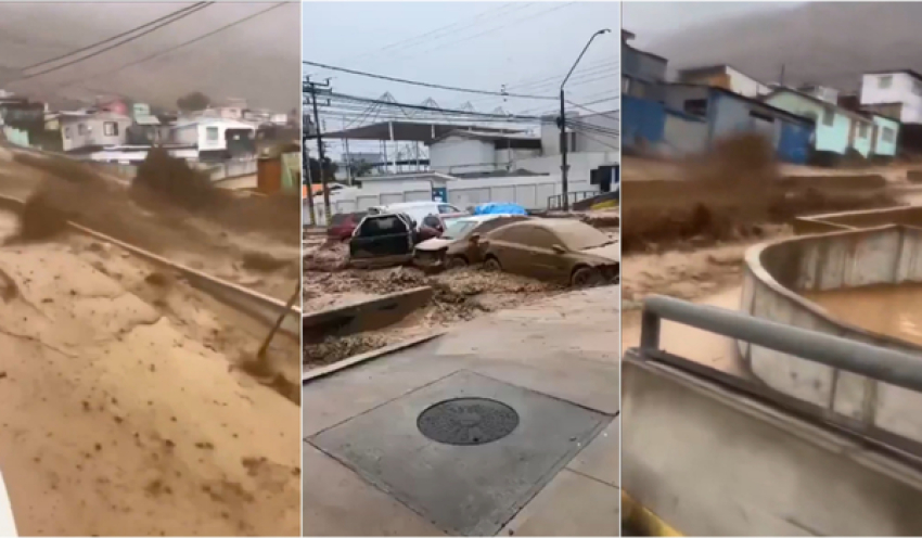 Chile decreta estado de catástrofe após enchentes e deslizamentos no norte do país
