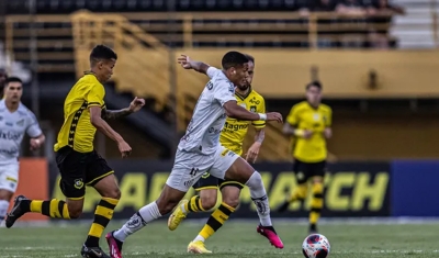 Gol contra no fim dá ao Santos empate contra o São Bernardo