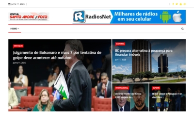 Relação de matérias publicadas no Portal Santo André em Foco hoje, 11 de Junho de 2025