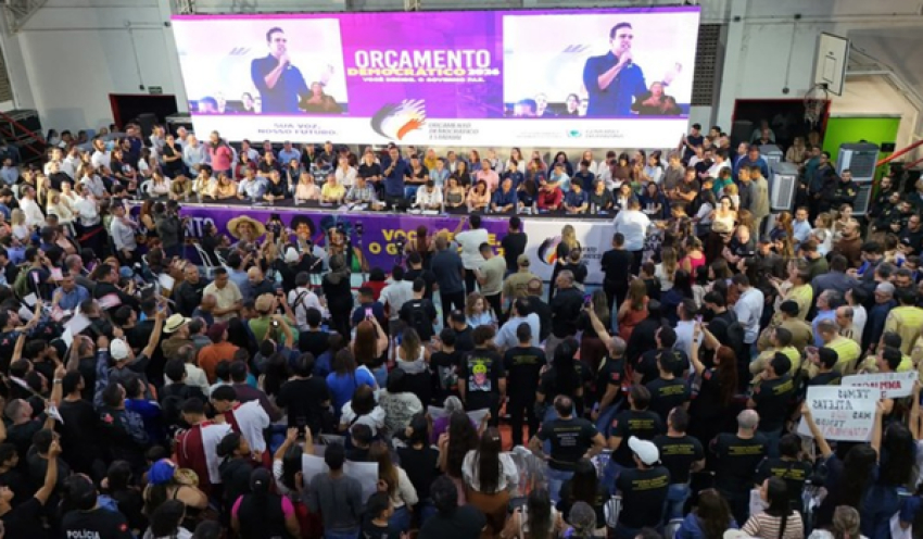 Governador Lucas Ribeiro anuncia investimentos de mais de R$ 300 milhões para Campina e região durante plenária do ODE