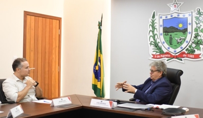 João Azevêdo destaca investimentos e parcerias em obras de mobilidade urbana em reunião com ministro Renan Filho