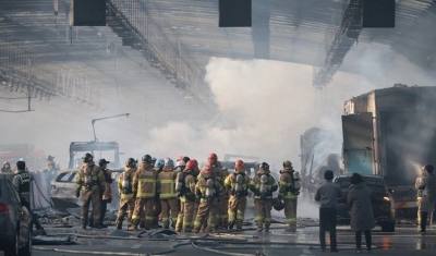 Incêndio em túnel na Coreia do Sul deixa pelo menos 5 mortos e 37 feridos