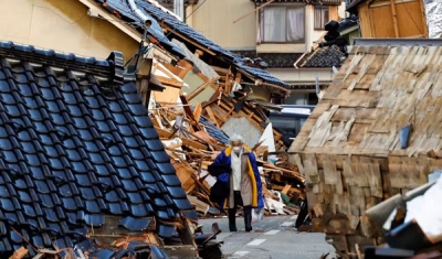 Número de mortos em terremoto no Japão sobe para 200, e mais de 1.000 seguem isolados