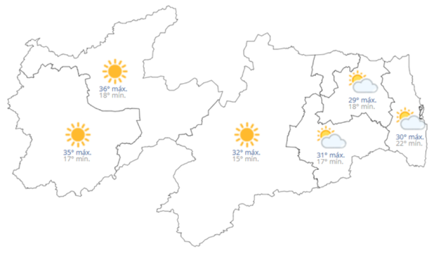 Previsão do tempo hoje, 01 de Agosto de 2026