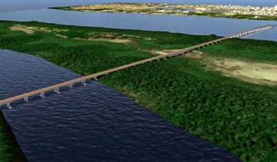 João Azevêdo autoriza construção da &quot;ponte do futuro&quot;, que liga Cabedelo a Santa Rita e Lucena