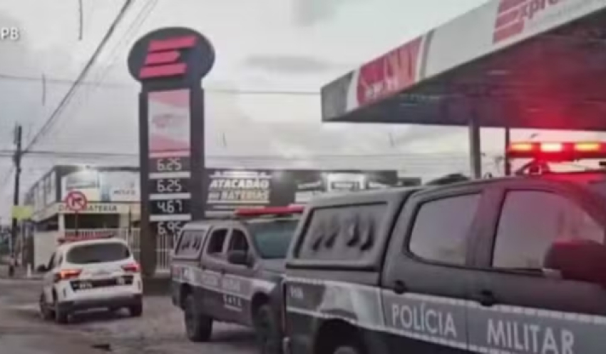 Três pessoas são presas após tentativa de arrombamento de posto de combustíveis, em João Pessoa