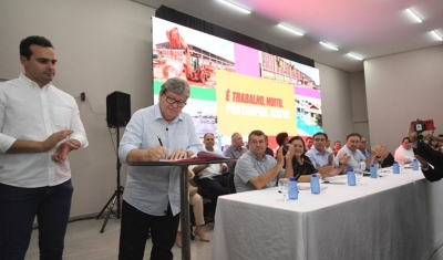 João Azevêdo anuncia novos investimentos de R$ 222 milhões em comemoração ao aniversário de 159 anos de Campina Grande