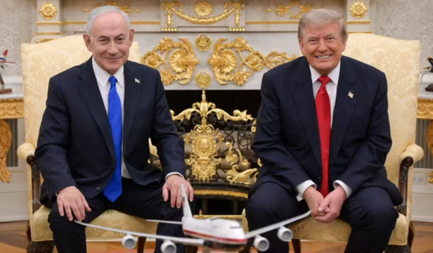 Trump diz que Israel está 'muito satisfeito' com acordo para desarmamento do Hamas