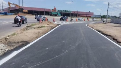 Tráfego da BR-230 na obra do Viaduto de Água Fria, em João Pessoa, tem modificações