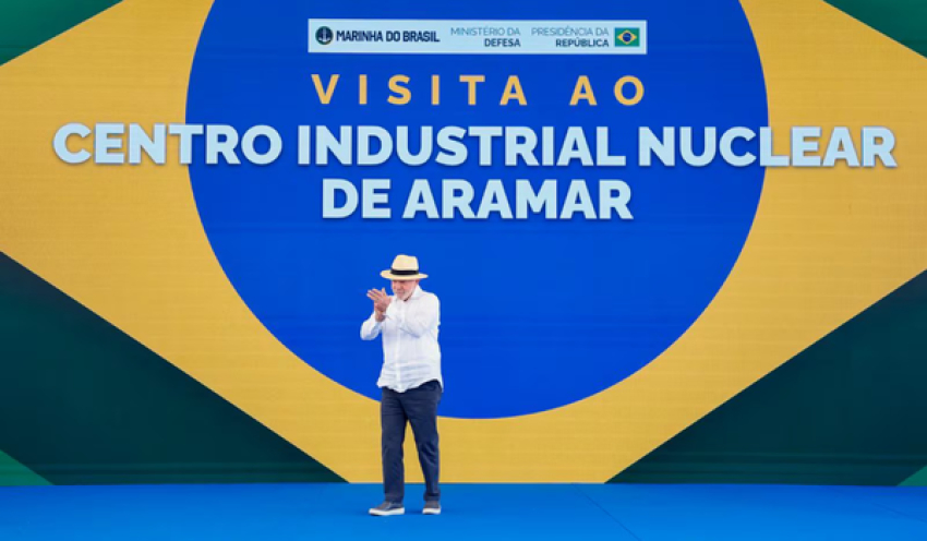 Lula defende conclusão de submarino nuclear para fortalecer soberania nacional