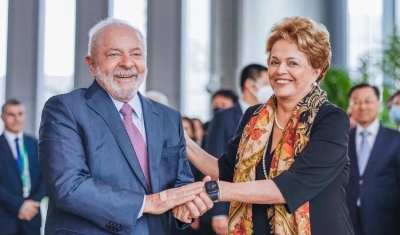 Lula na China: presidente participa da posse de Dilma como presidente do banco do Brics em Xangai