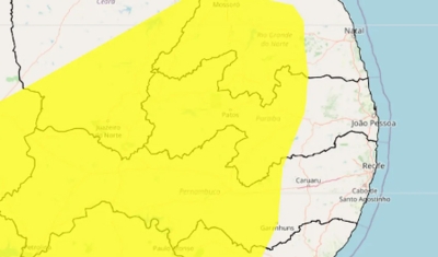 Inmet renova alerta de vendaval para 134 municípios da Paraíba