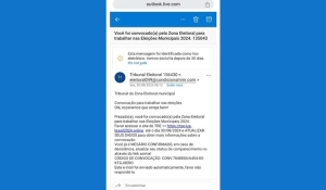 TRE-PB faz alerta para mensagem falsa sobre convocação de mesárias e mesários