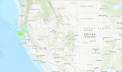 Terremoto de magnitude 6,4 atinge costa norte da Califórnia, nos EUA