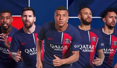 PSG divulga uniforme da próxima temporada, com Messi e Neymar