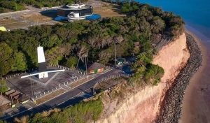 Alargamento de praias de João Pessoa inclui pista contornando a Falésia do Cabo Branco, diz prefeito