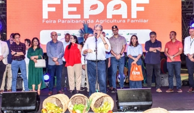 João Azevêdo abre Feira Paraibana da Agricultura Familiar e destaca investimentos do Governo no segmento