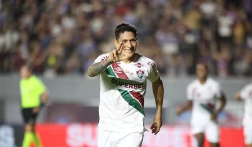 Em noite marcante para Cano, Fluminense vence o Caxias e avança na Copa do Brasil