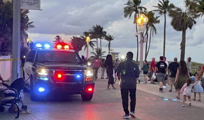 Tiroteio deixa nove feridos em praia na Flórida, EUA