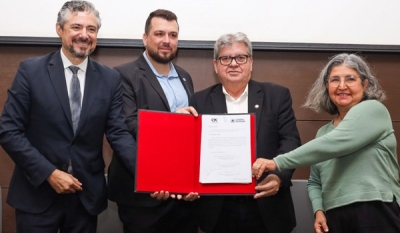 João Azevêdo celebra acordo de cooperação técnica para fomentar projetos de intercâmbio cultural entre a Paraíba e Portugal