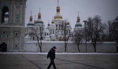 Sirenes de ataque aéreo acionadas em Kiev antes de reunião Ucrânia-UE