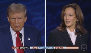 Kamala amplia vantagem sobre Trump e aparece com 47% das intenções de voto, contra 40% do republicano, diz pesquisa